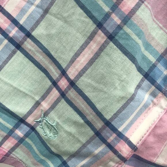 Southern Tide Stony Bay Plaid Hampton Button Down Shirt - Picture 8 of 11